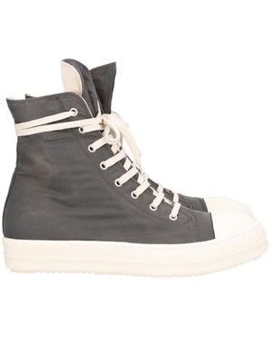 Rick Owens Lace-Up High-Top Sneakers - Brown