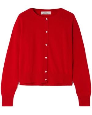 arch4 Long-Sleeved Cardigan - Red