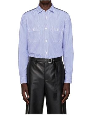Junya Watanabe Striped Shirt - Blue