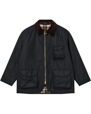Drake's Long-Sleeved Casual Jacket - Black