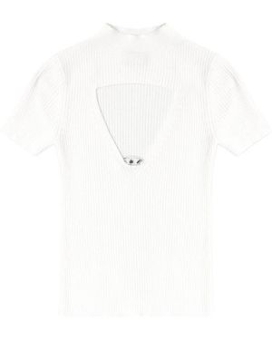 DIESEL M- Cut-Out Top - White