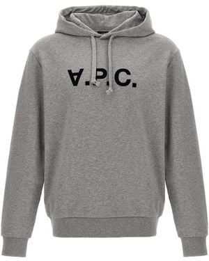 A.P.C. 'Vpc' Hoodie - Grey