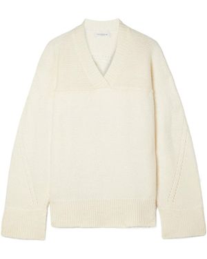 Lafayette 148 New York Silk Blend Jumper - White