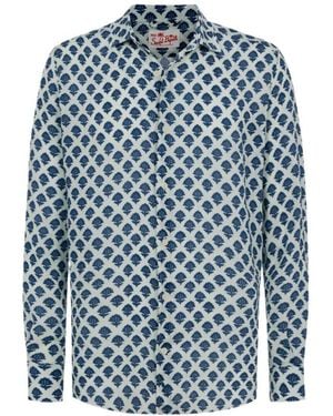 MC2 Saint Barth Pamplona Shirt - Blue