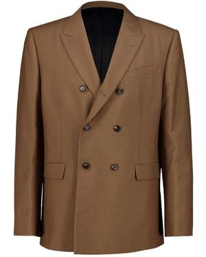 Celine Long-Sleeve Casual Jacket - Brown