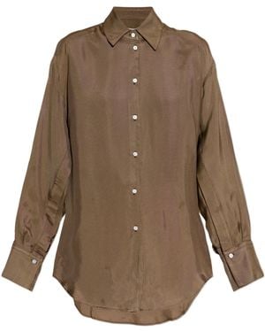 Rohe Long-Sleeved Shirt - Brown