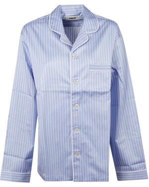Tekla Striped Pyjamas - Blue