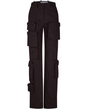Off-White c/o Virgil Abloh Multi Pocket Cargo Pants - Black