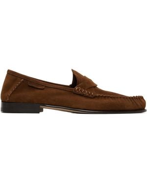 Tom Ford Ripley Loafers - Brown