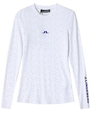 J.Lindeberg Long-Sleeved T-Shirt - White