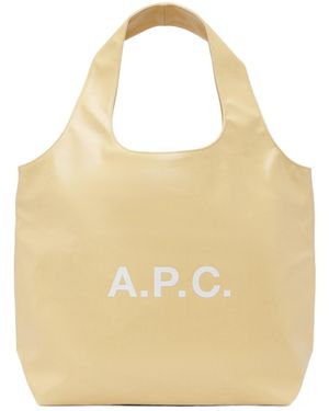 A.P.C. Ninon Shopper Tote Bag - Natural
