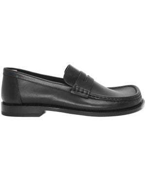Loewe Campo Slip-On Loafers - Black