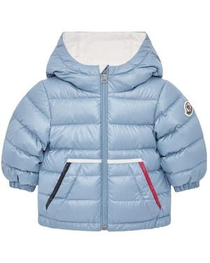 Moncler Icarus Hooded Short Down Jacket - Blue
