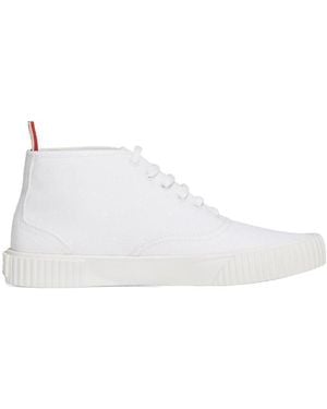 Thom Browne Heritage Lace-Up Sneakers - White