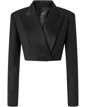 Pinko Cropped Blazer - Black