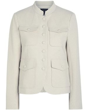 Rag & Bone Mercer Seersucker Blazer - White