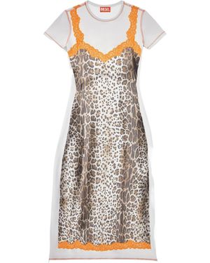DIESEL D-Ile Midi Dress - Multicolor