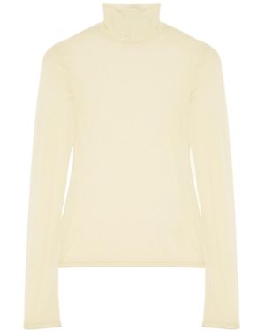Jil Sander Turtleneck Sweater - Natural