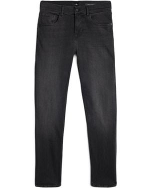 7 For All Mankind Slimmy Tapered Jeans - Black
