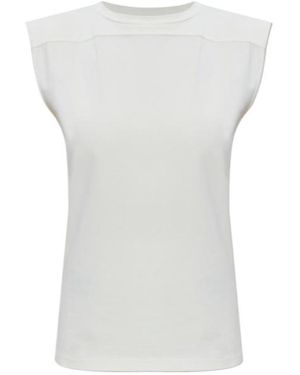 Jil Sander Cotton Jersey Crew-Neck Top - White