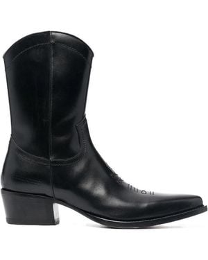DSquared² Pointed-Toe Ankle Boots - Black