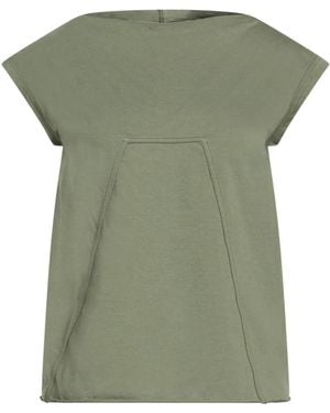 Rick Owens Solid-Color Short-Sleeved T-Shirt - Green