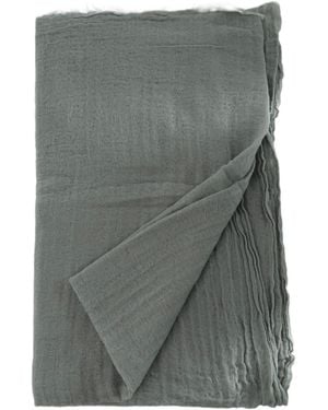 Rick Owens Frayed Cashmere-Blend Scarf - Gray