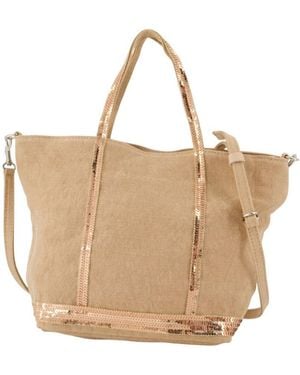 Vanessa Bruno Zipper Shoulder Bag - Natural