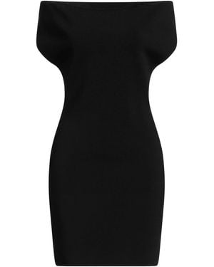 Jacquemus Mini Dress Viscose, Elastane - Black