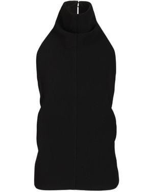 KHAITE Backless Top - Black