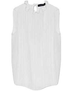 Fabiana Filippi Pleated Top - White