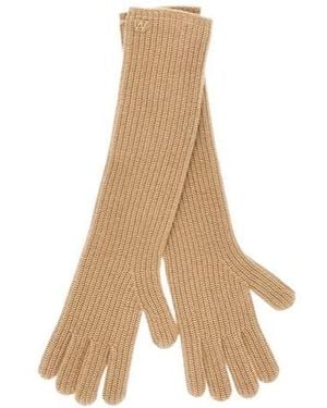 Weekend by Maxmara Knitted Gloves - Natural