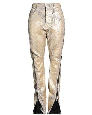 Rick Owens Straight-Leg Jeans - Natural