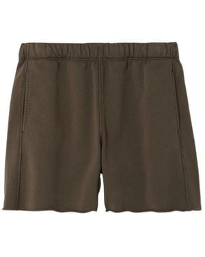 RE/DONE Cotton-Jersey Shorts - Green