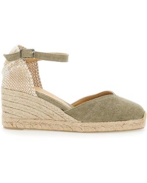Castañer Castañer Buckled Court Shoes - Metallic