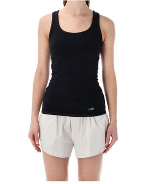 MM6 by Maison Margiela Sleeveless Vest - Black
