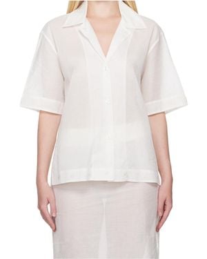 Rohe Lapel Shirt - White