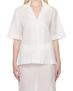 Rohe Lapel Shirt - White