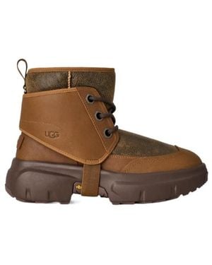 UGG Jld Round Toe Ankle Boots - Brown