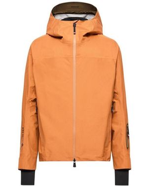 Moncler Hinterburgs Hooded Gore-Tex Ski Shell Jacket - Orange
