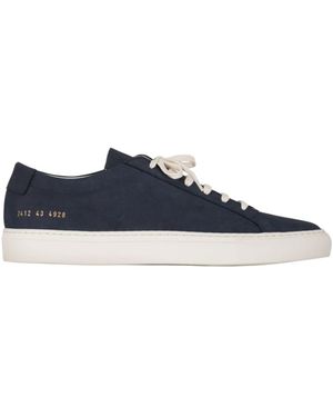 Common Projects Lacing Low-Cut Casual Shoes - Blue