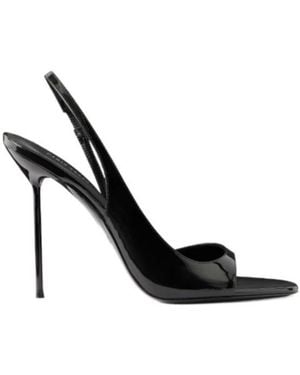 Paris Texas Highheeled Sandals - Black