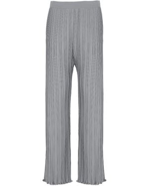 Lanvin Pleated Trousers - Grey