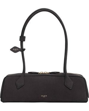 Alaïa Alaïa Le Teckel Medium Shoulder Bag - Black