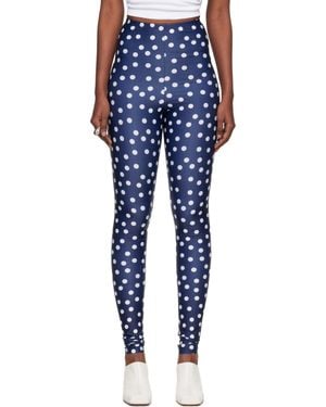 Jean Paul Gaultier 'The Polka-Dot' Leggings - Blue