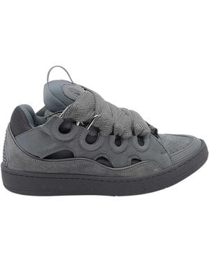 Lanvin Lace-Up Sneakers - Gray