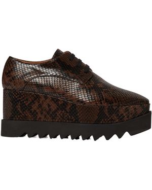 Stella McCartney Limited-Edition Elyse Platform Shoes - Brown