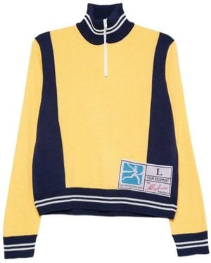 Magliano Long-Sleeve Half-Zip Pullover - Blue
