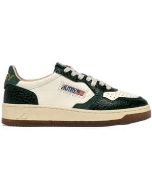 Autry Lace-Up Sneakers - Black