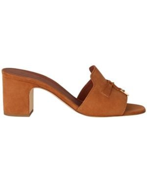 Loro Piana Summer Charms Sandals - Brown